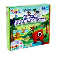 Numberblocks Race to Pattern Palace Board Game 