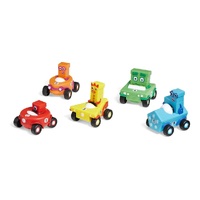 Numberblocks Mini Vehicle - Set of 5