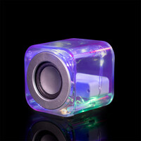 Clear Cube Party Speaker