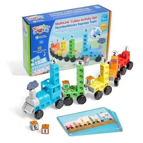 Numberblocks Mathlink Cubes - Express Train Activity Set