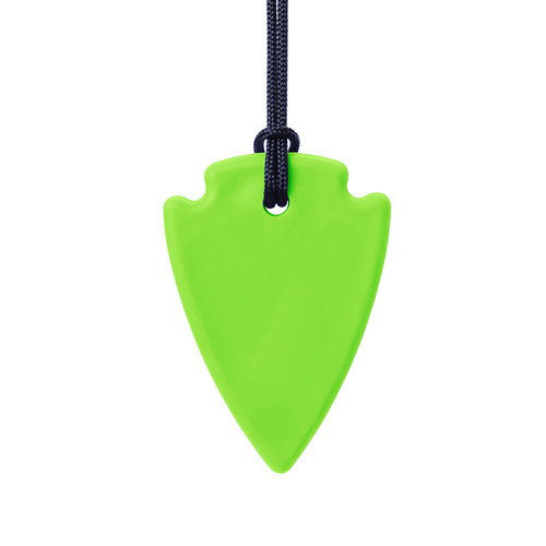 Arrowhead Chew Necklace - XT Green