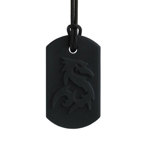 Dragon Bite Chew Necklace - XT Black