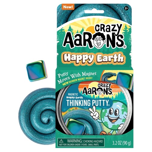 Happy Earth Magnetic Storms Thinking Putty