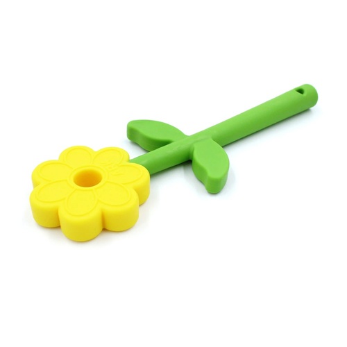 Flower Wand Chewy - Soft Yellow