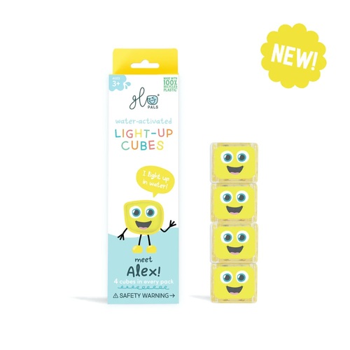 Glo Pals - Light Up Cubes - Alex