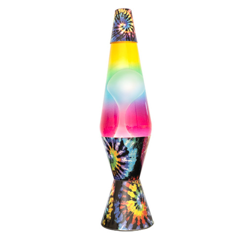 Tie Dye Diamond Lava Lamp