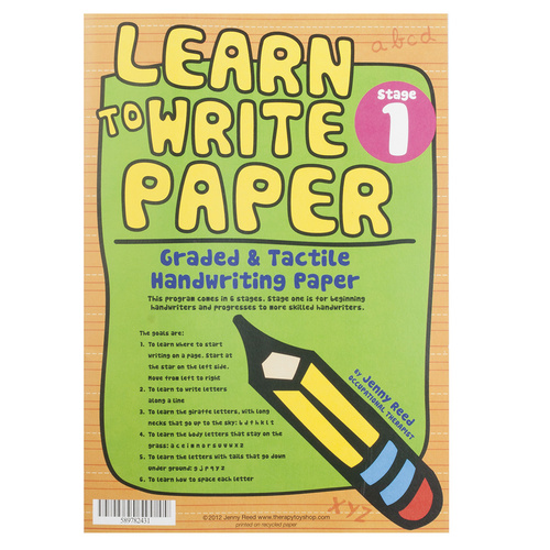 Learn to Write Paper - Stage 1