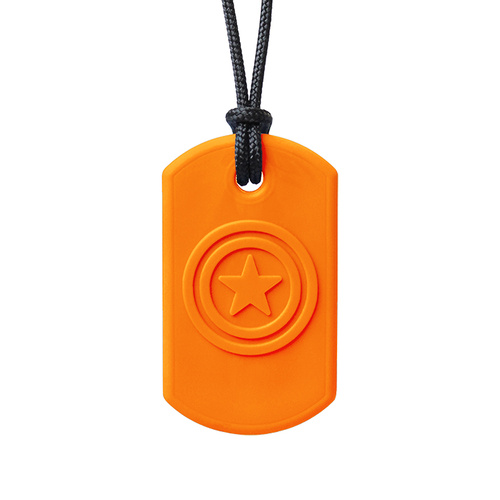 Super Star Chew Necklace - XXT Orange